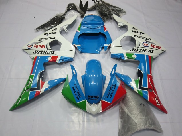Dunlop Design 2003-2004 R6 Motorcycle Fairing Dunlop Design 2003-2004 R6 Motorcycle Fairing