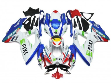 FIXI Custom 2008-2010 GSXR 600-750 Motorcycle Fairing