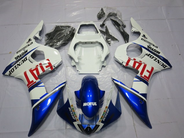 Fiat Motul 2003-2004 R6 Motorcycle Fairing Fiat Motul 2003-2004 R6 Motorcycle Fairing