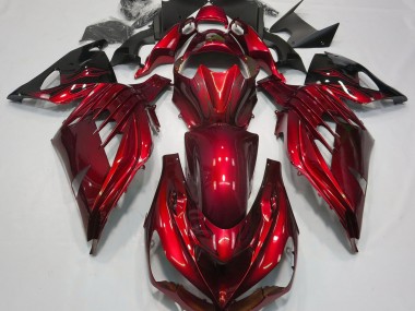 Fire Red Gloss 2012-2021 ZX14R Motorcycle Fairing