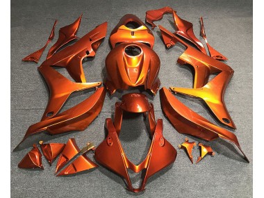 Flat Orange 2007-2008 CBR600RR Motorcycle Fairing
