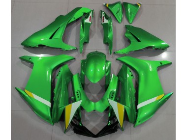 Full Gloss Light Green 2011-2024 GSXR 600-750 Motorcycle Fairing
