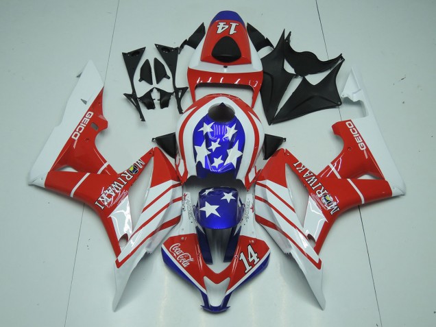 Geico 14 2007-2008 CBR600RR Motorcycle Fairing Geico 14 2007-2008 CBR600RR Motorcycle Fairing