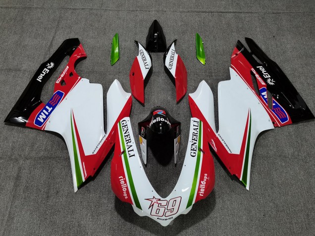 Generali 2015-2017 Ducati 959 1299 Motorcycle Fairing Generali 2015-2017 Ducati 959 1299 Motorcycle Fairing