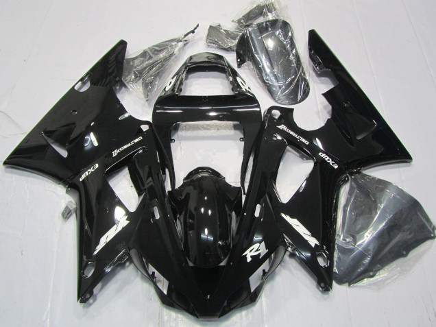 Gloss Black 2000-2001 R1 Motorcycle Fairing