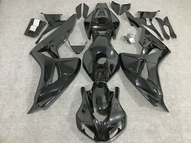 Gloss Black 2006-2007 CBR1000RR Motorcycle Fairing Gloss Black 2006-2007 CBR1000RR Motorcycle Fairing