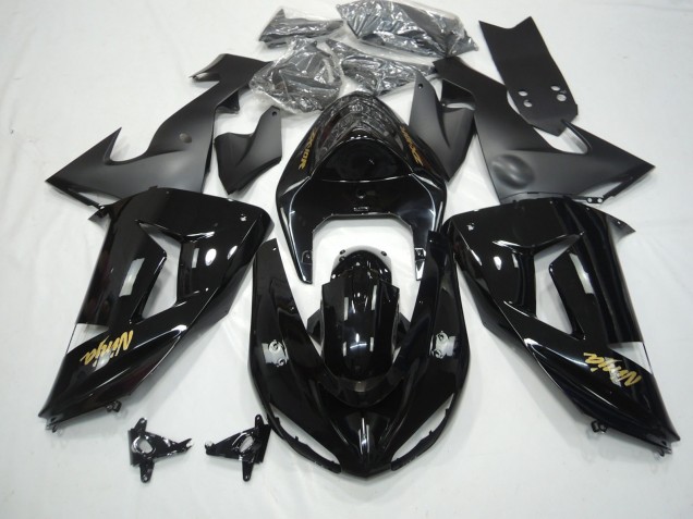Gloss Black 2006-2007 ZX10R Motorcycle Fairing Gloss Black 2006-2007 ZX10R Motorcycle Fairing