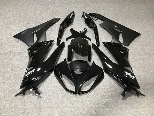 Gloss Black 2009-2012 ZX6R Motorcycle Fairing Gloss Black 2009-2012 ZX6R Motorcycle Fairing
