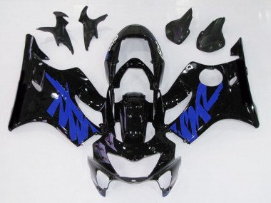 Gloss Black & Blue 1999-2000 CBR600 F4 Motorcycle Fairing