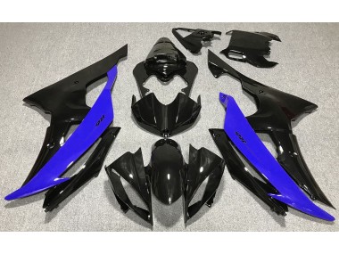 Gloss Black & Blue 2008-2016 R6 Motorcycle Fairing