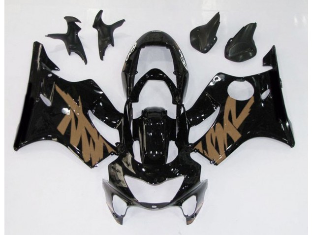 Gloss Black & Brown 1999-2000 CBR600 F4 Motorcycle Fairing Gloss Black & Brown 1999-2000 CBR600 F4 Motorcycle Fairing