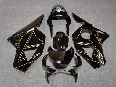 Gloss Black & Gold 2002-2003 CBR954RR Motorcycle Fairing