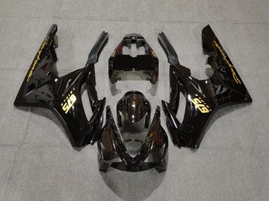 Gloss Black & Gold 2006-2008 Daytona 675 Motorcycle Fairing