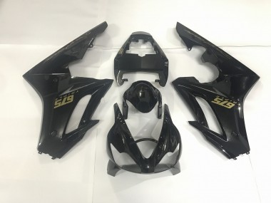 Gloss Black & Gold 2009-2012 Daytona 675 Motorcycle Fairing