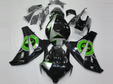 Gloss Black & Green 2008-2011 CBR1000RR Motorcycle Fairing