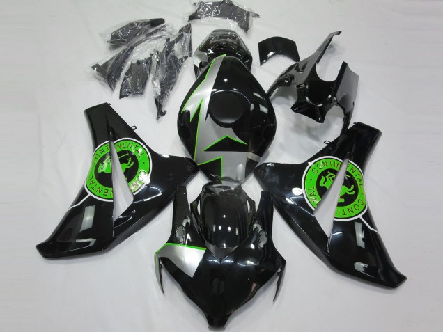 Gloss Black & Green 2008-2011 CBR1000RR Motorcycle Fairing Gloss Black & Green 2008-2011 CBR1000RR Motorcycle Fairing