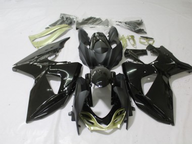 Gloss Black Matte Silver 2009-2016 GSXR 1000 Motorcycle Fairing