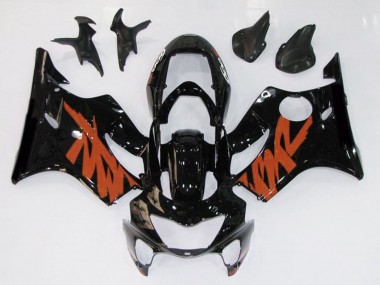 Gloss Black & Orange 1999-2000 CBR600 F4 Motorcycle Fairing
