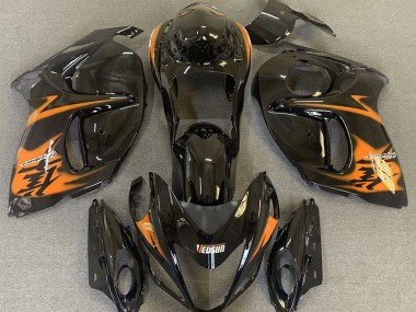 Gloss Black & Orange 2008-2020 GSXR 1300 Hayabusa Motorcycle Fairing