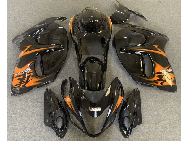 Gloss Black & Orange 2008-2020 GSXR 1300 Hayabusa Motorcycle Fairing Gloss Black & Orange 2008-2020 GSXR 1300 Hayabusa Motorcycle Fairing
