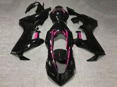Gloss Black & Pink Lining 2017-2023 CBR1000RR Motorcycle Fairing