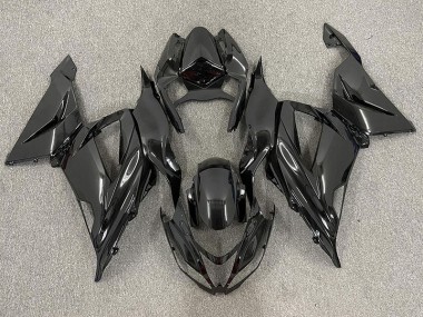 Gloss Black Plain 2013-2018 ZX6R Motorcycle Fairing