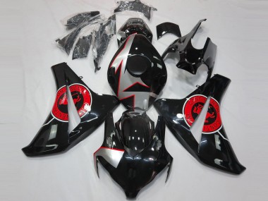 Gloss Black & Red 2008-2011 CBR1000RR Motorcycle Fairing