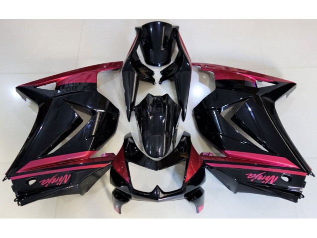 Gloss Black & Red 2008-2012 Ninja 250 Motorcycle Fairing Gloss Black & Red 2008-2012 Ninja 250 Motorcycle Fairing