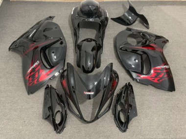 Gloss Black & Red 2008-2020 GSXR 1300 Hayabusa Motorcycle Fairing