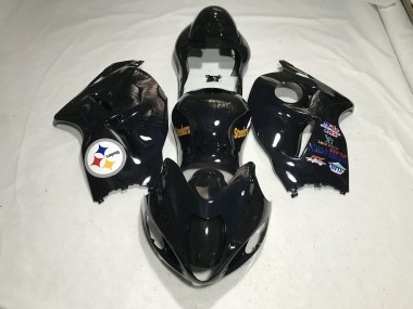 Gloss Black Team Logo 1997-2007 GSXR 1300 Hayabusa Motorcycle Fairing