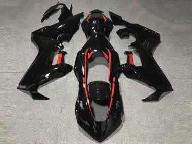 Gloss Black W Red Lining 2017-2023 CBR1000RR Motorcycle Fairing