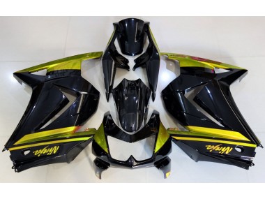 Gloss Black & Yellow 2008-2012 Ninja 250 Motorcycle Fairing