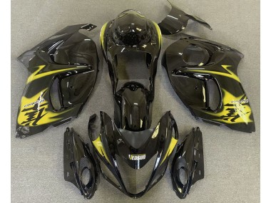 Gloss Black & Yellow 2008-2020 GSXR 1300 Hayabusa Motorcycle Fairing
