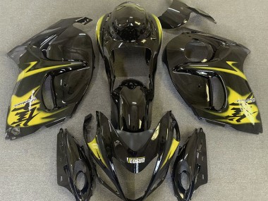 Gloss Black & Yellow 2008-2020 GSXR 1300 Hayabusa Motorcycle Fairing