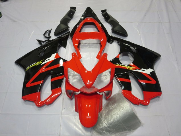 Gloss Black and Red 2001-2003 CBR600 F4i Motorcycle Fairing