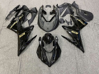 Gloss Black w Gold 2013-2016 Daytona 675 Motorcycle Fairing