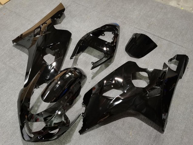 Gloss Black 2004-2005 GSXR 600-750 Motorcycle Fairing Gloss Black 2004-2005 GSXR 600-750 Motorcycle Fairing