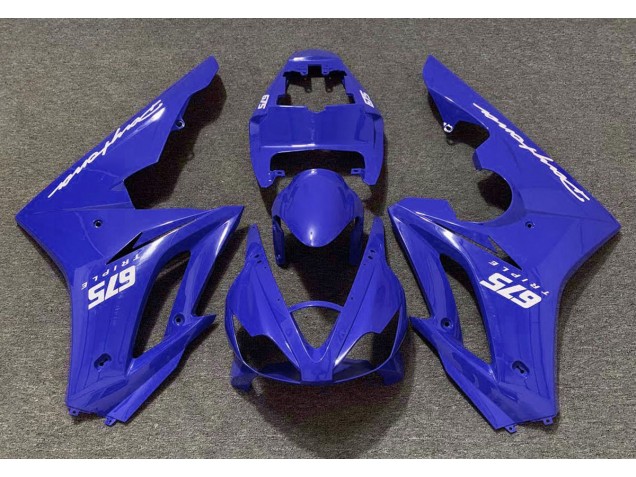 Gloss Blue 2006-2008 Daytona 675 Motorcycle Fairing