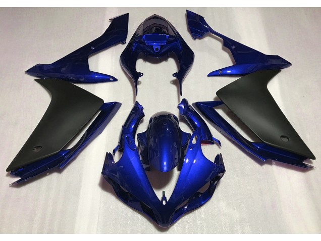 Gloss Blue & Black 2007-2008 R1 Motorcycle Fairing Gloss Blue & Black 2007-2008 R1 Motorcycle Fairing