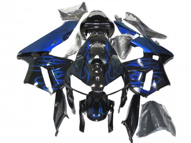 Gloss Blue Flame 2005-2006 CBR600RR Motorcycle Fairing