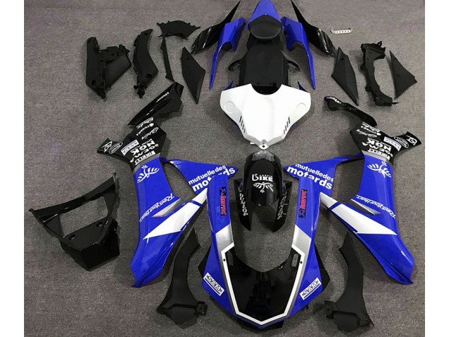 Gloss Blue Logo Style 2015-2019 R1 Motorcycle Fairing Gloss Blue Logo Style 2015-2019 R1 Motorcycle Fairing