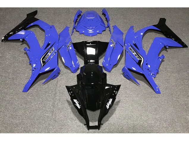 Gloss Blue & Logos 2011-2015 ZX10R Motorcycle Fairing