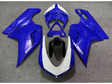 Gloss Blue SP 2007-2014 Ducati 848 1098 1198 Motorcycle Fairing