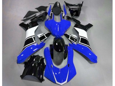 Gloss Blue White and Black 2015-2019 R1 Motorcycle Fairing