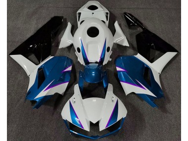 Gloss Blue White and Purple 2013-2023 CBR600RR Motorcycle Fairing