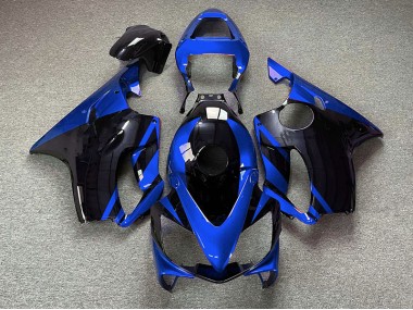 Gloss Blue and Black 2001-2003 CBR600 F4i Motorcycle Fairing