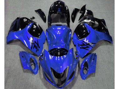 Gloss Blue and Black 2008-2020 GSXR 1300 Hayabusa Motorcycle Fairing
