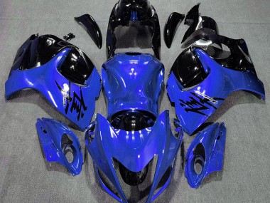 Gloss Blue and Black 2008-2020 GSXR 1300 Hayabusa Motorcycle Fairing