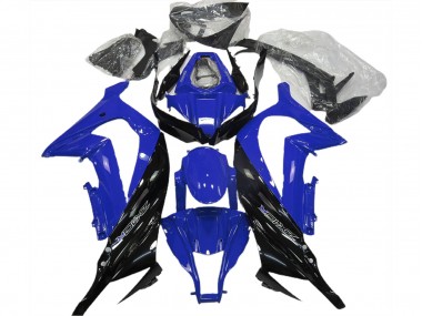 Gloss Blue and Black 2011-2015 ZX10R Motorcycle Fairing