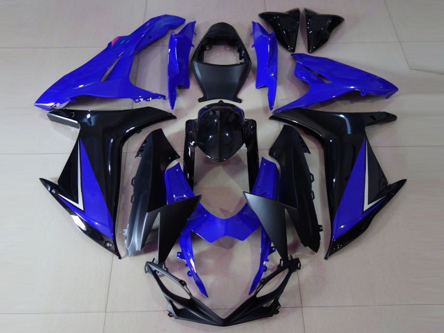 Gloss Blue and Black 2011-2024 GSXR 600-750 Motorcycle Fairing Gloss Blue and Black 2011-2024 GSXR 600-750 Motorcycle Fairing